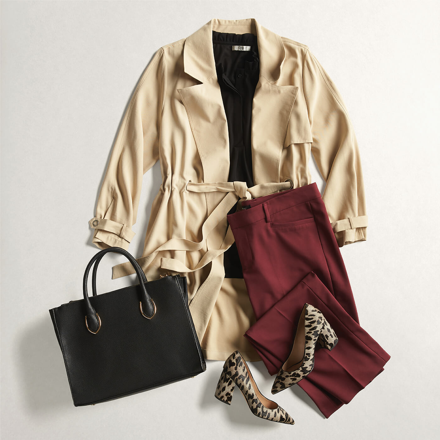 What  business casual staples will flatter my curvy, pear shape?