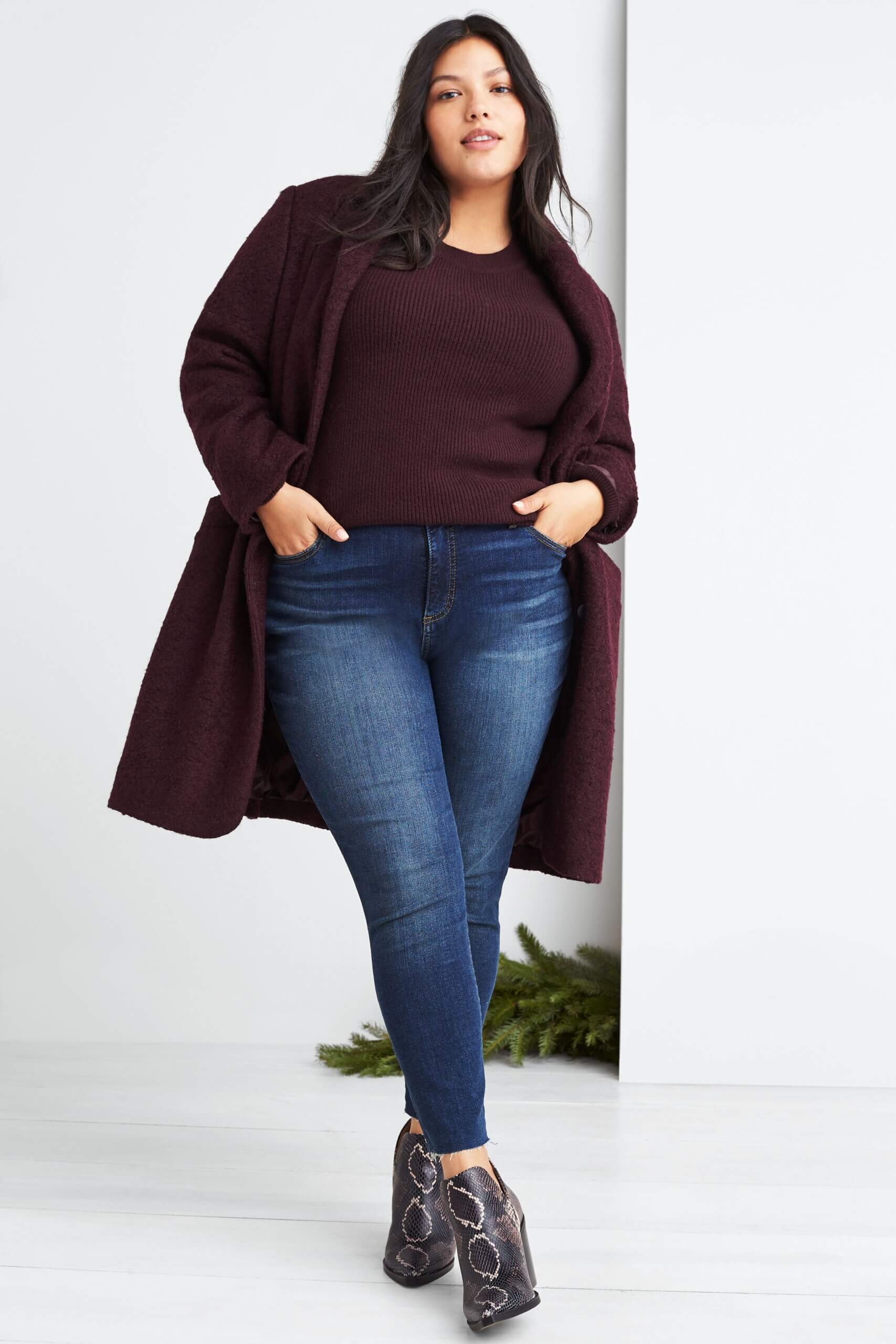 As an apple shape, what should I look for in jeans?