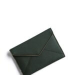 Stitch Fix women's dark green envelope clutch.