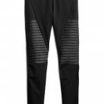 Stitch Fix women’s black moto leggings.