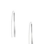 Stitch Fix women’s silver drop earrings.