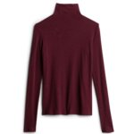 Stitch Fix women’s burgundy knit turtleneck.