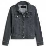 Stitch Fix women’s black denim jacket.