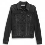 Stitch Fix women’s black denim jacket.
