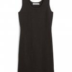 Stitch Fix women’s fitted black dress.