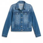 Stitch Fix women’s blue denim jacket.