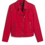 Stitch Fix Women’s red moto jacket.