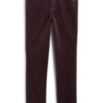 Stitch Fix women's brown skinny corduroy pants.
