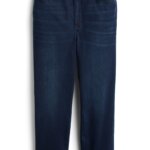 Stitch Fix women’s dark-wash straight-leg blue jeans.