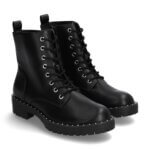 Stitch Fix women's black combat boots with stud detailing.