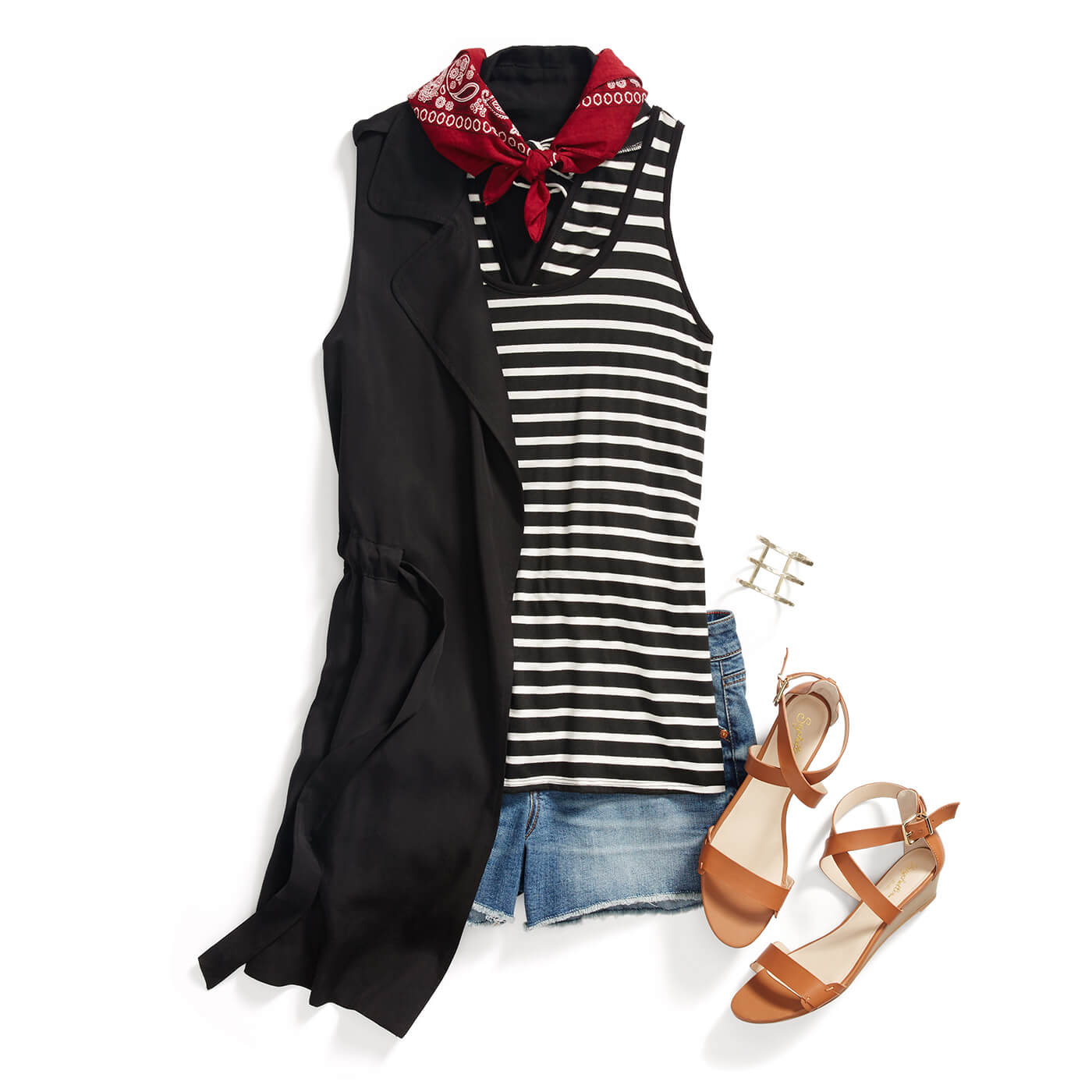 summer duster vest