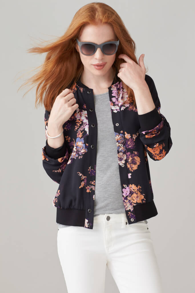 What to Wear with a Floral Jacket