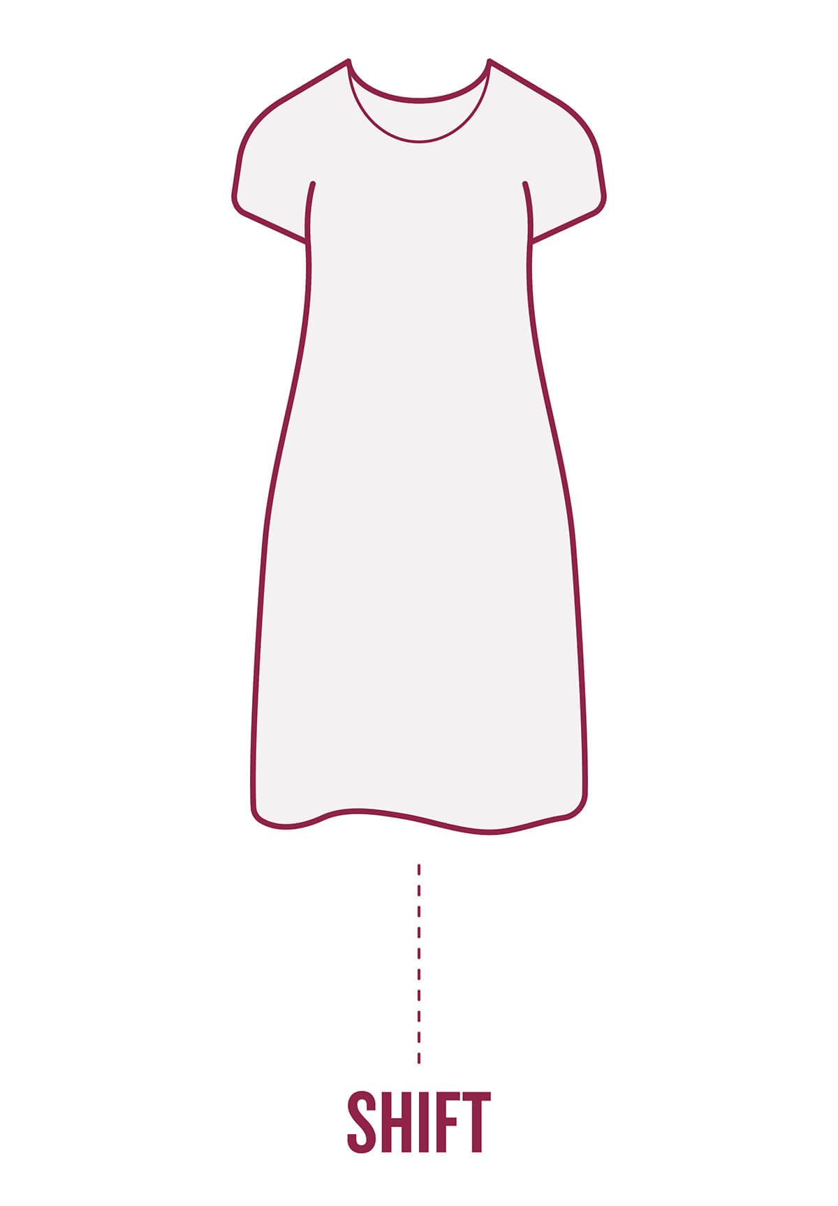 Fit Guide Women's Dresses - Shift