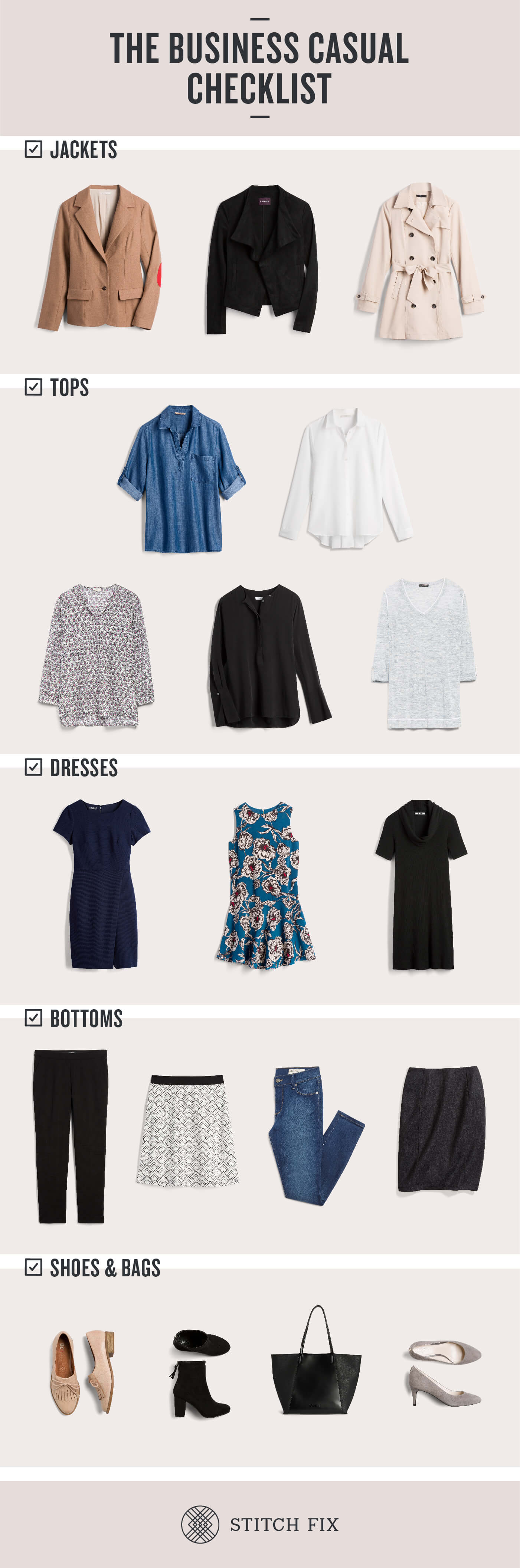 Business Casual for Women: Wardrobe Checklist