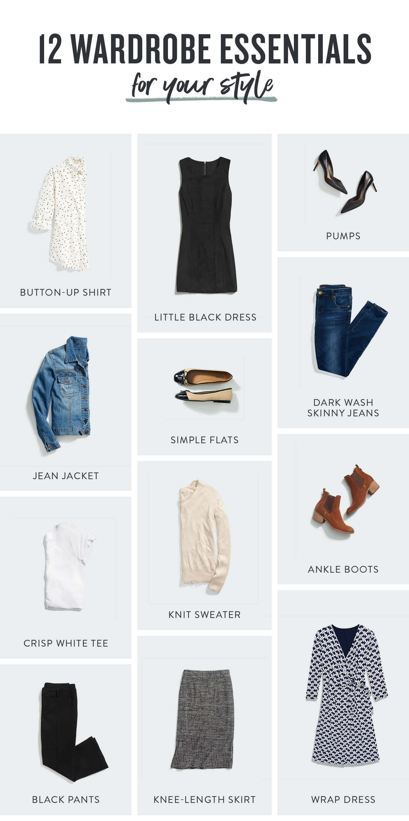 12 Wardrobe Essentials Stitch Fix