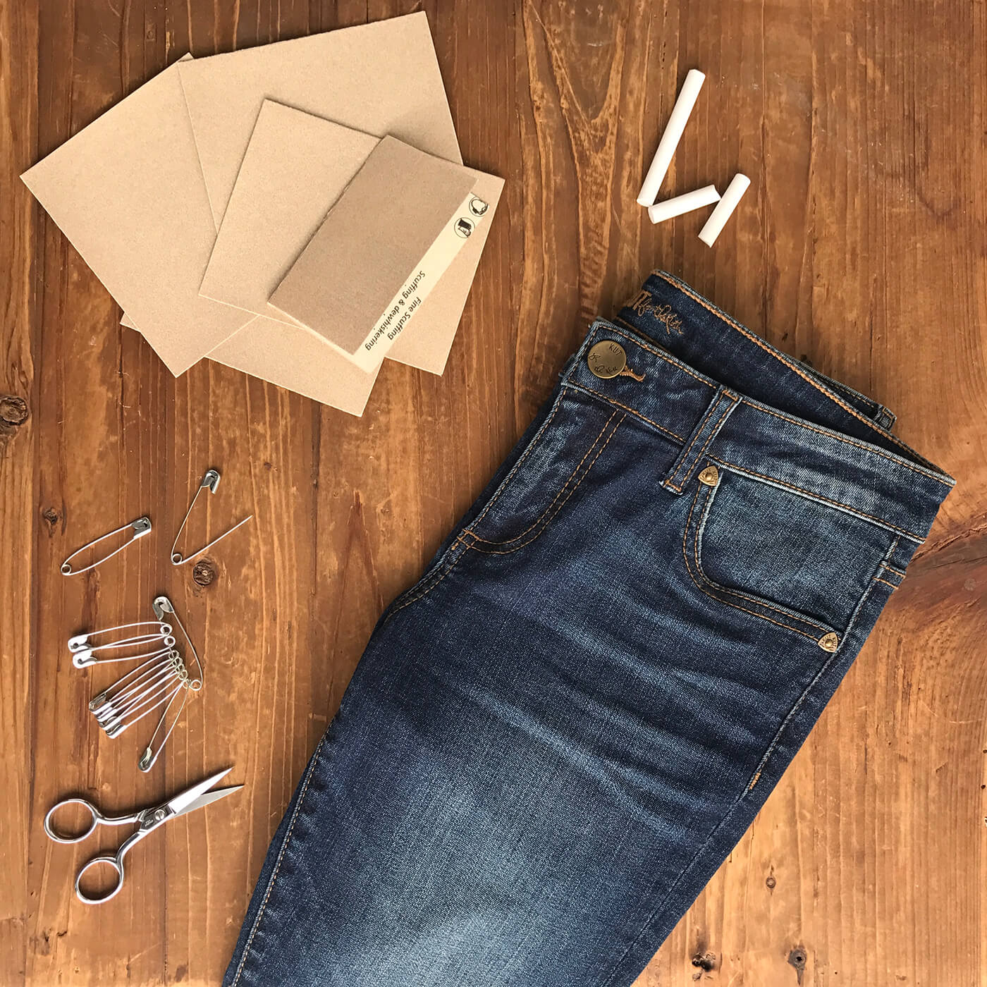 How to Distress Denim