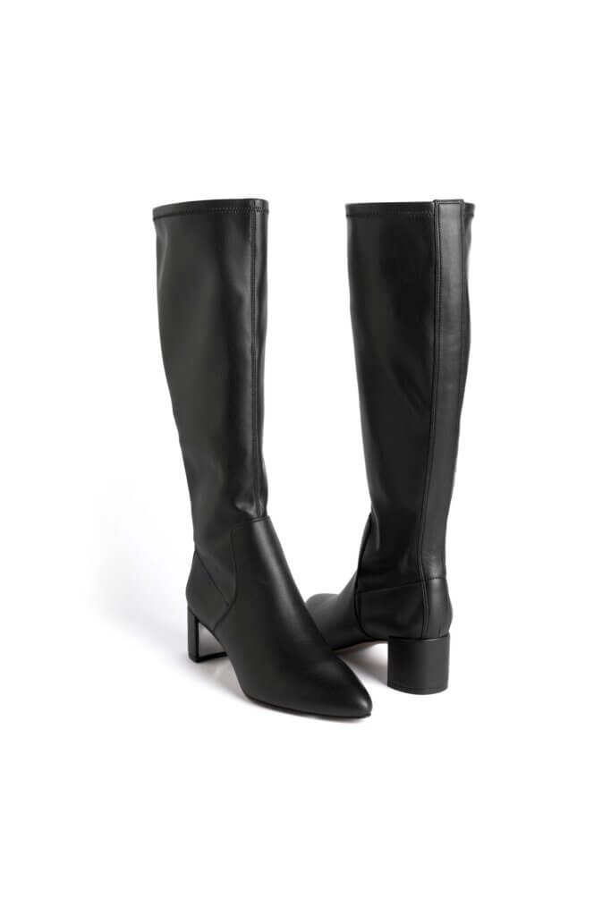 Stitch Fix women’s tall black leather boots.