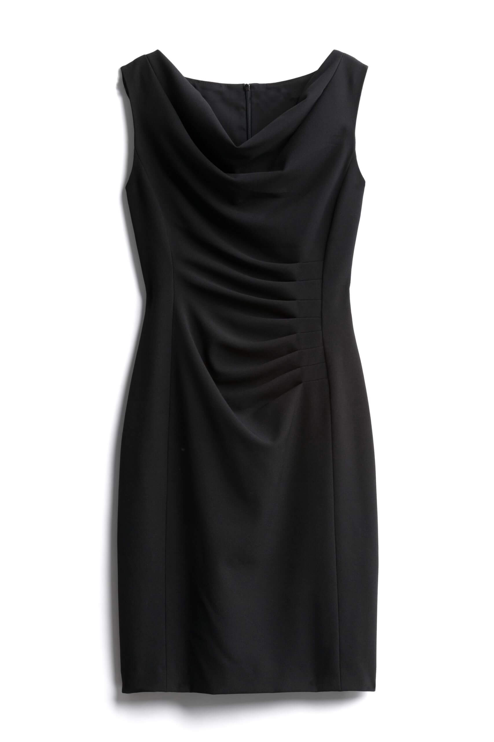 Stitch Fix Women's sleeveless black dress.