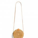 Stitch Fix women’s round woven crossbody bag.