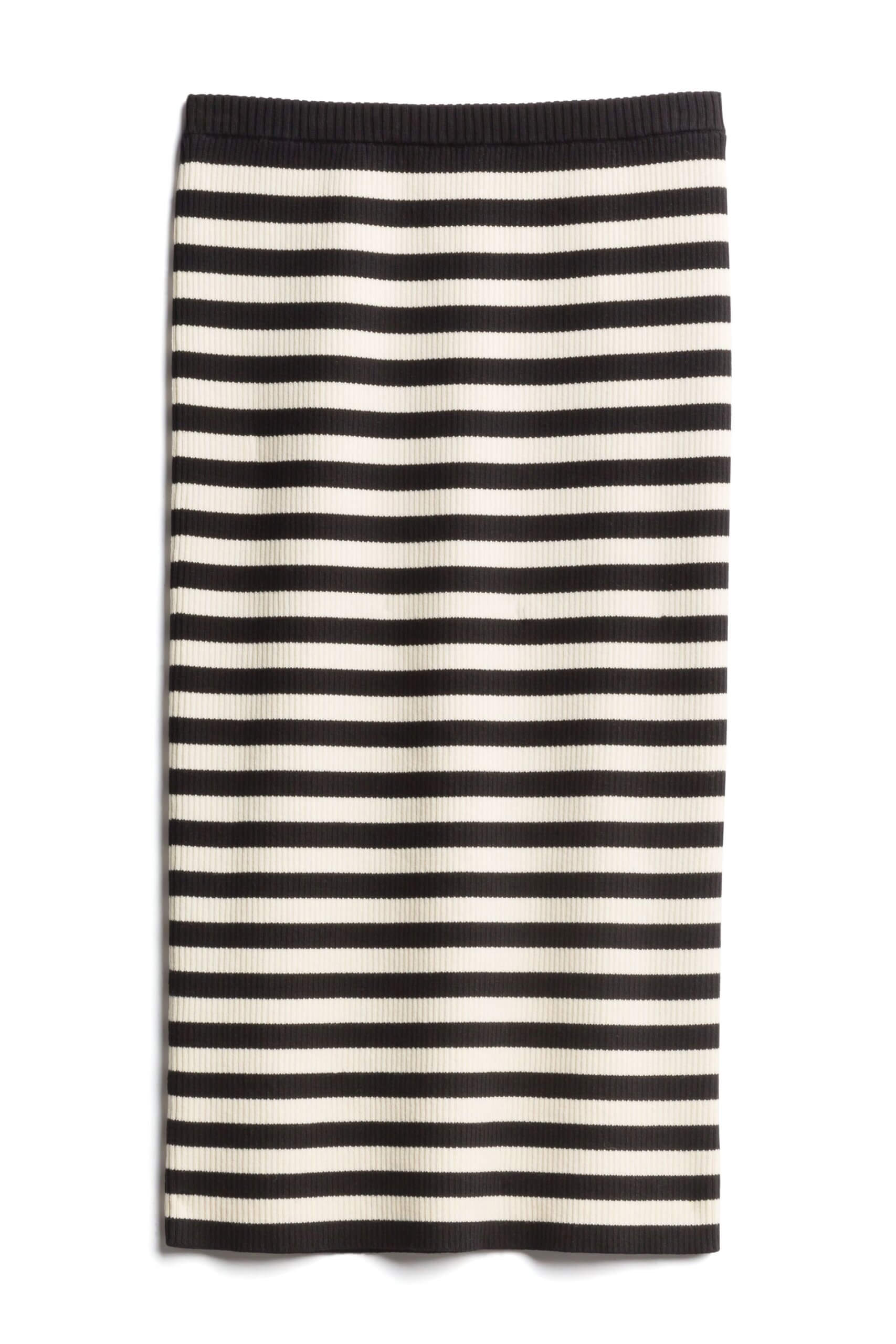 Stitch Fix women's black striped skirt.