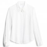 Stitch Fix women’s white collared button-up.
