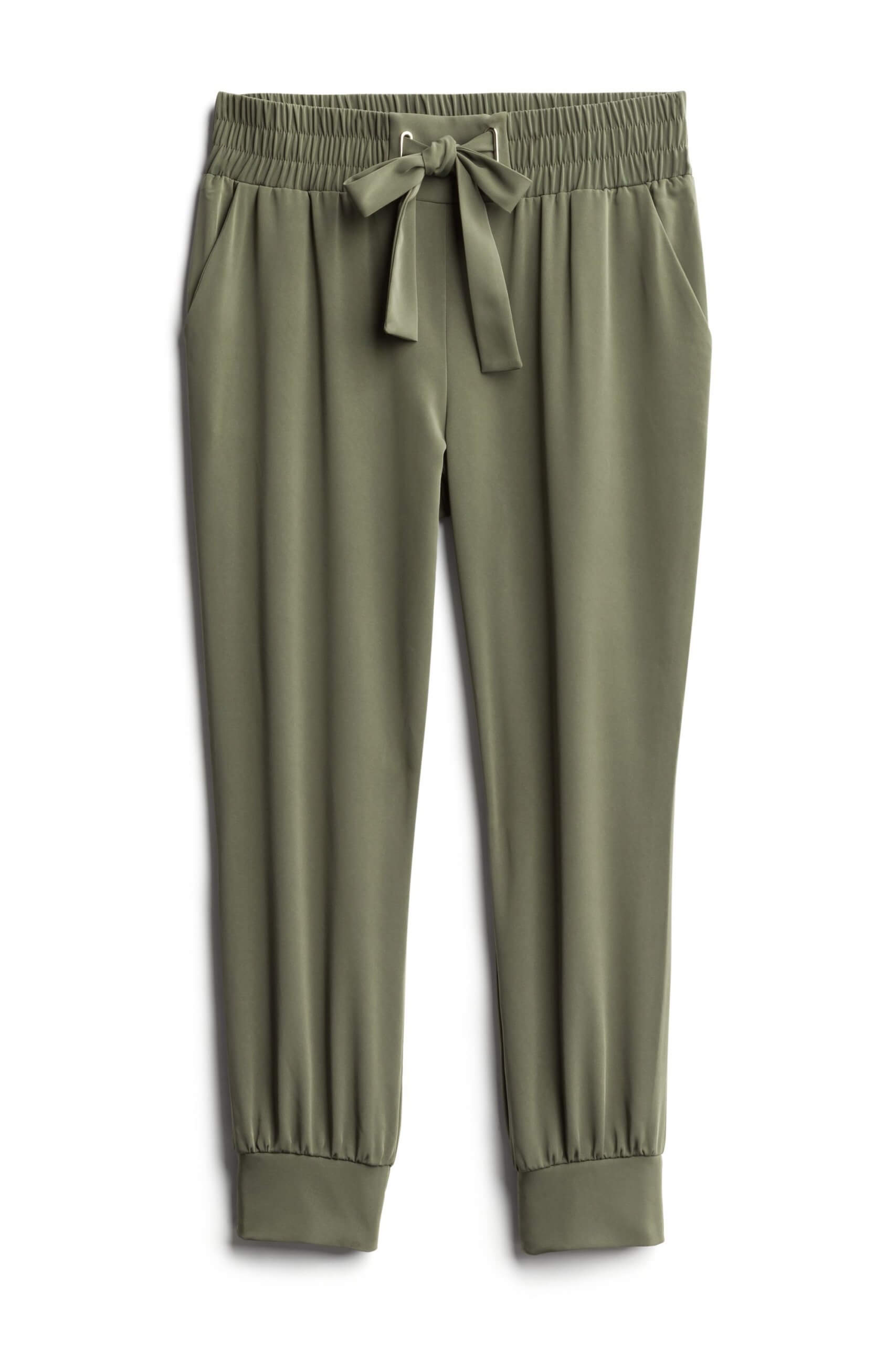 Stitch Fix Women’s olive green jogger pants.