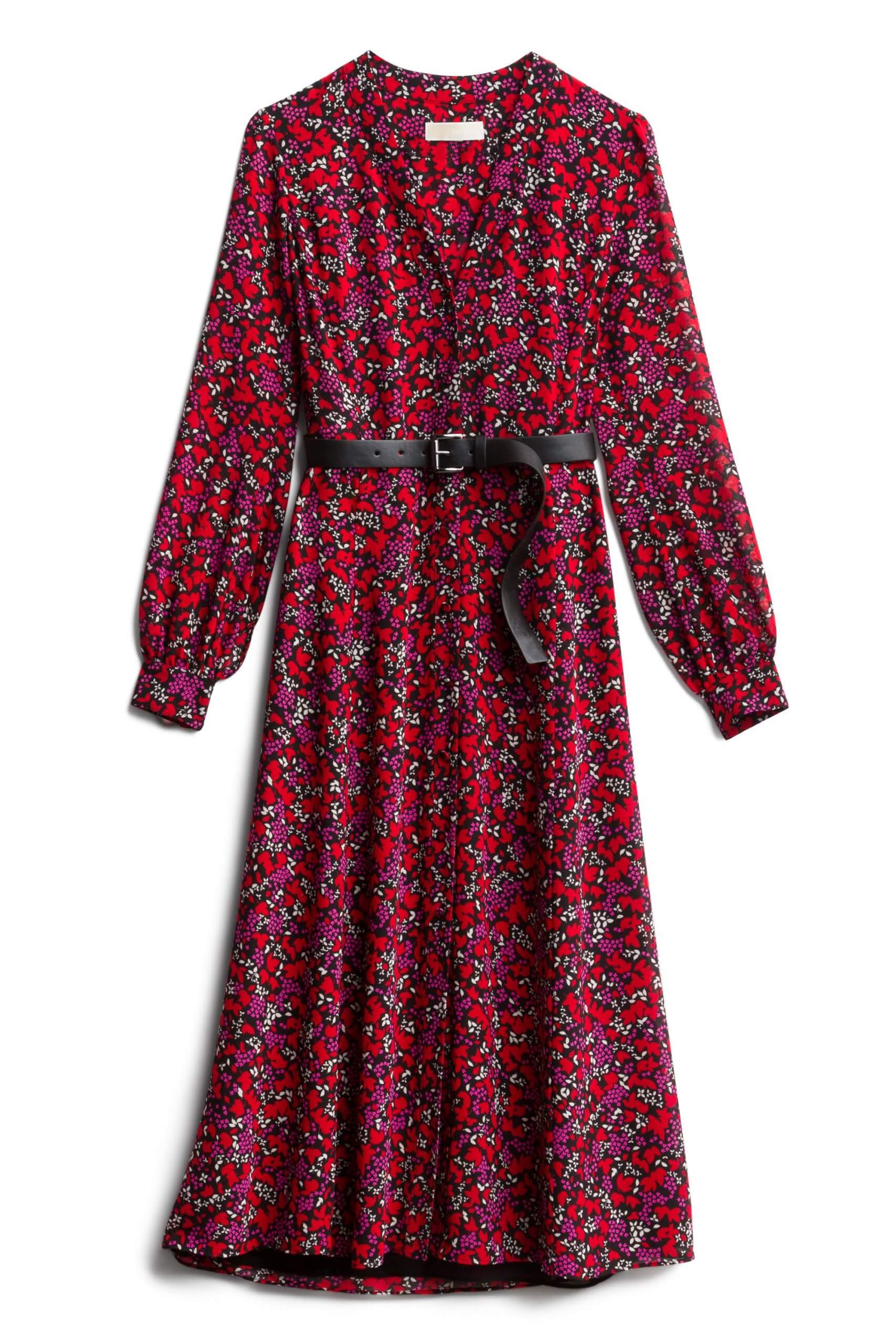 Stitch Fix Women’s red midi dress.