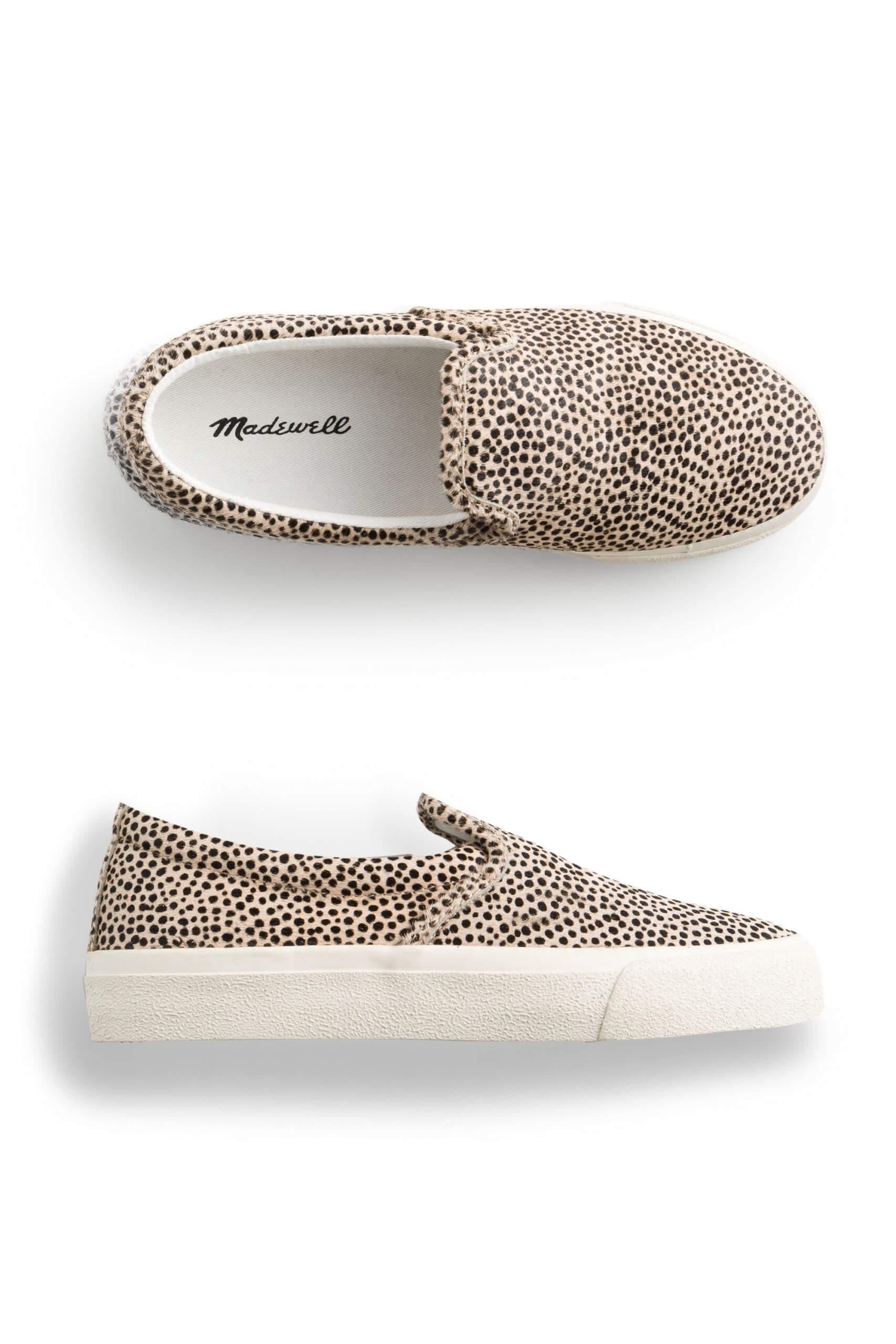 Stitch Fix Women’s leopard print slip-on sneakers.