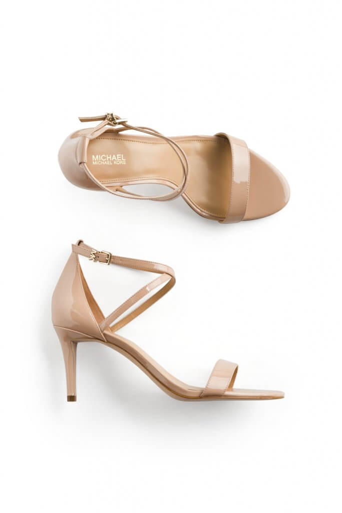 Stitch Fix Women’s strappy nude heels.