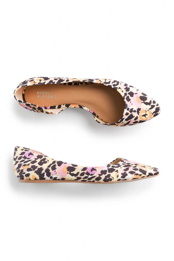Stitch Fix multi-colored pointed flats.