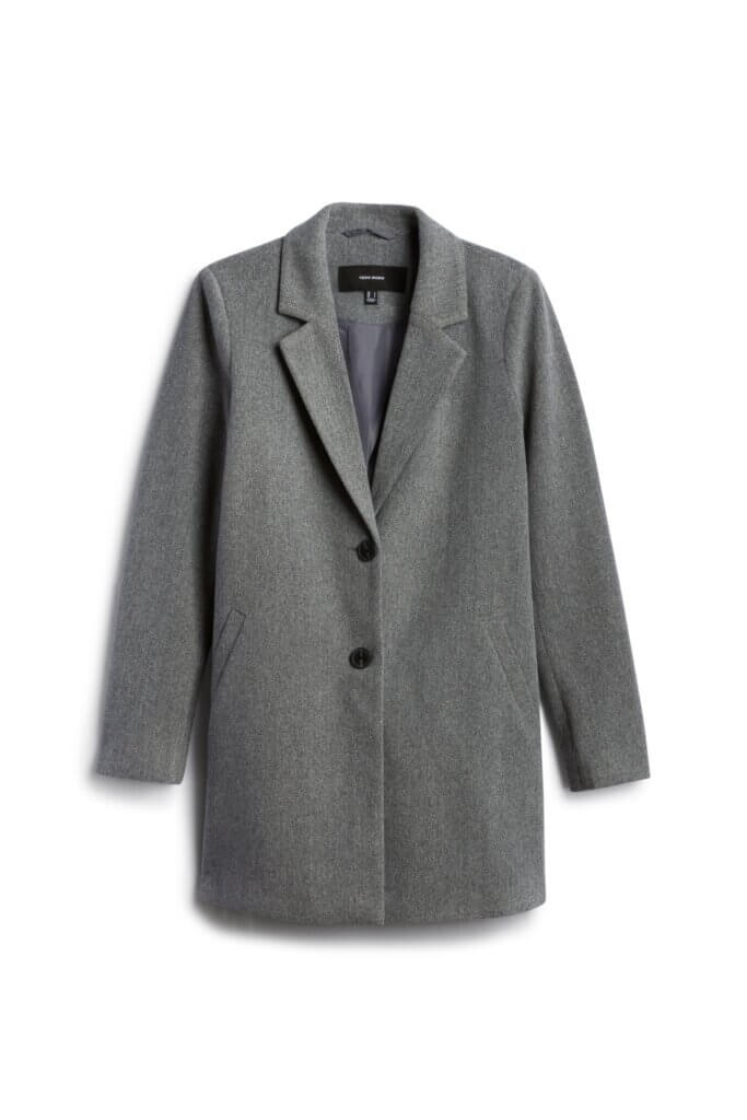 Stitch Fix women’s grey overcoat.