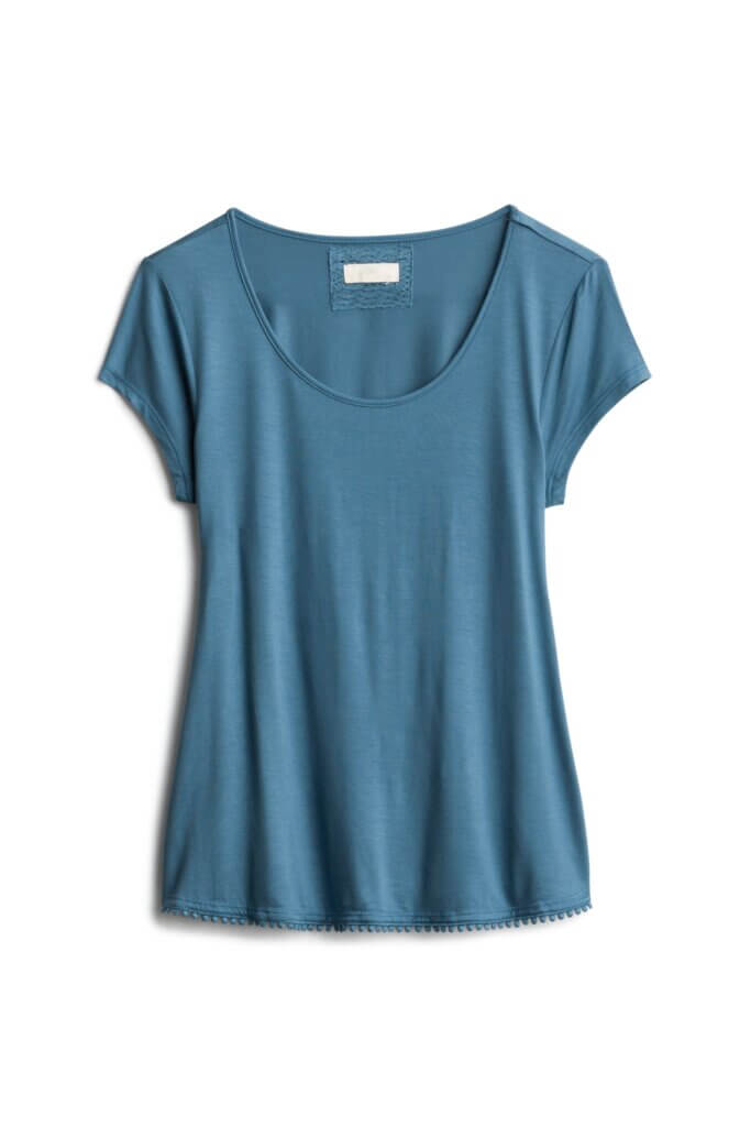 Stitch Fix Women's blue active scoop neck tee. 