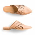 Stitch Fix women’s tan mules.