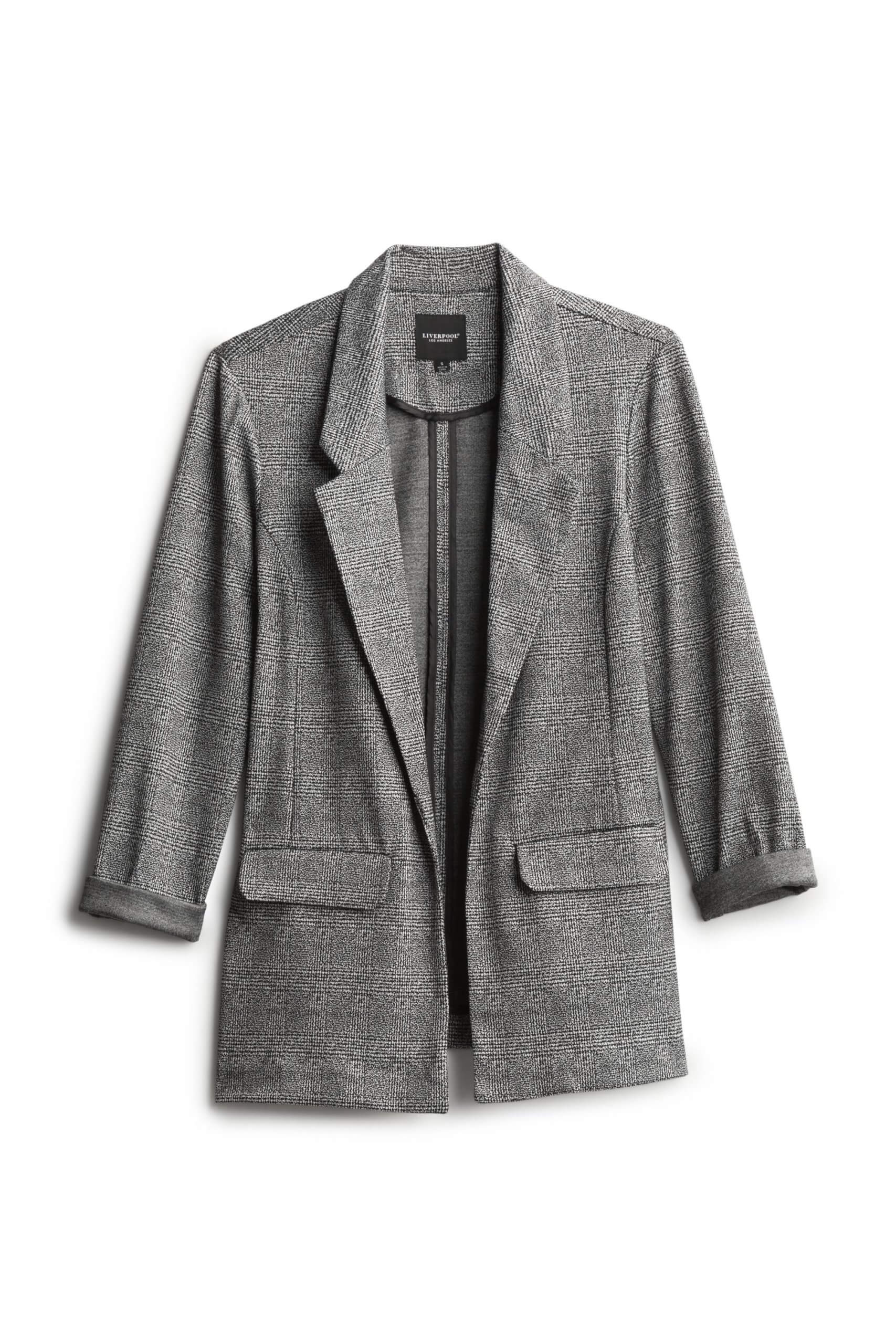 Stitch Fix Women’s grey unstructured blazer.