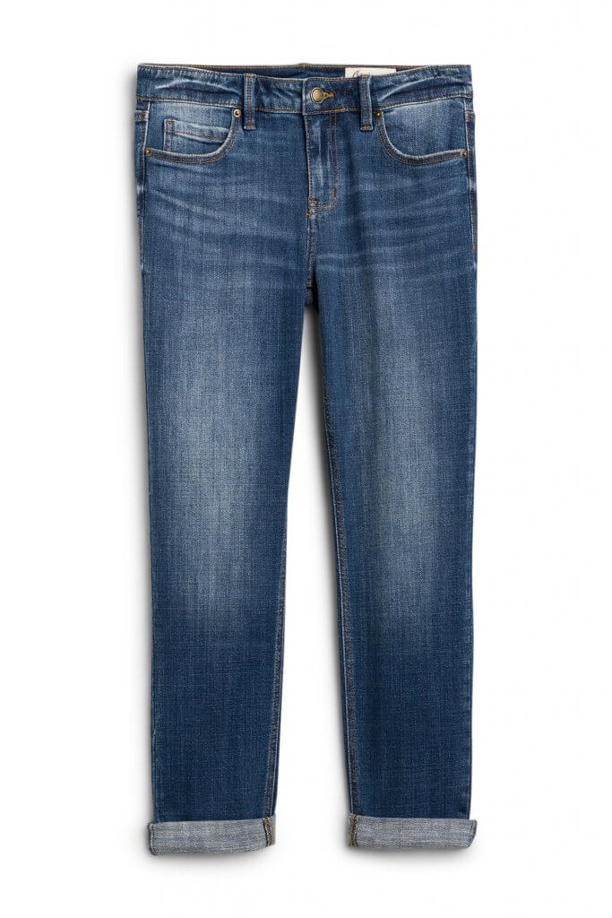 Stitch Fix women’s cuffed straight jeans.