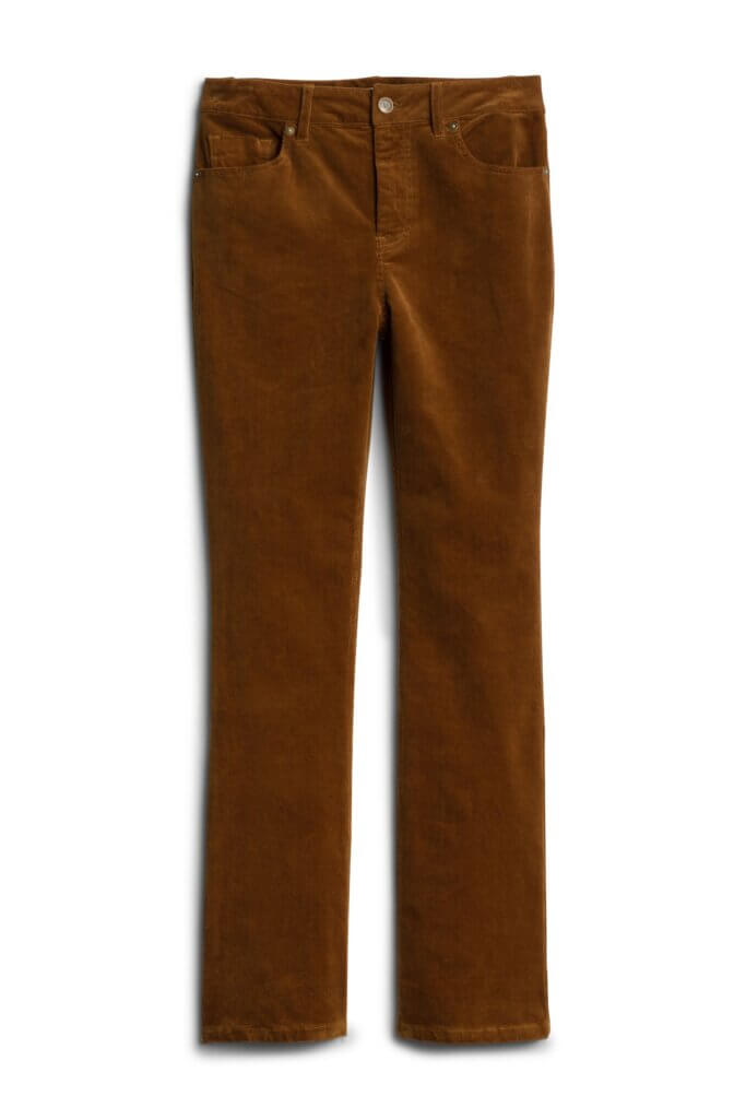 Stitch Fix women’s brown corduroy pants.