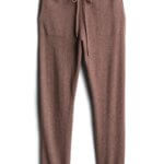 Stitch Fix women's brown knit jogger pants.