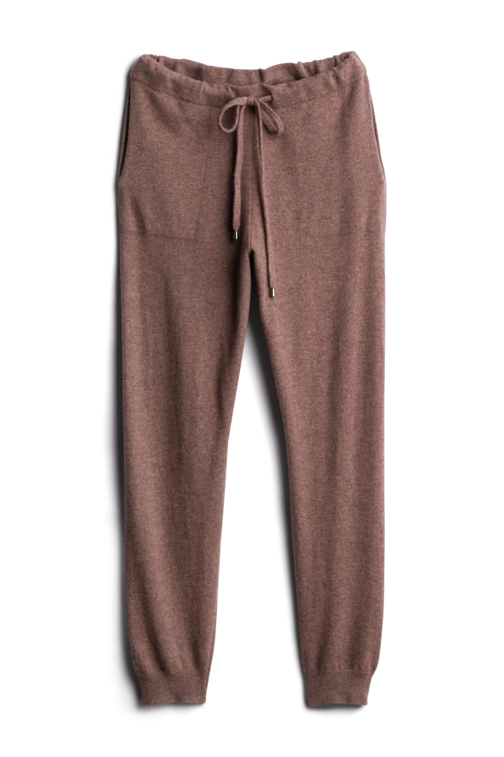 Stitch Fix women's brown knit jogger pants.