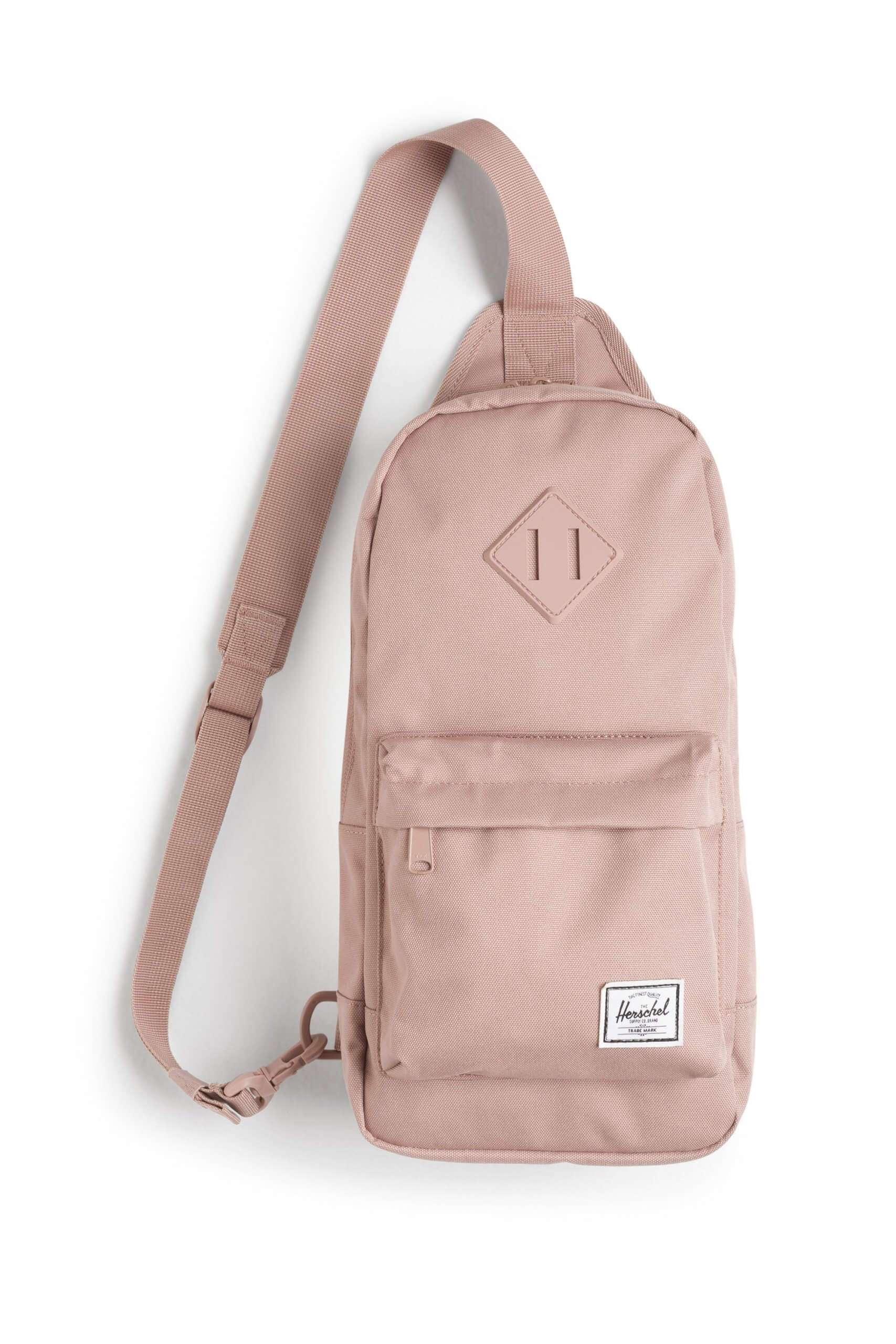 Stitch Fix women’s pink one-shoulder backpack.