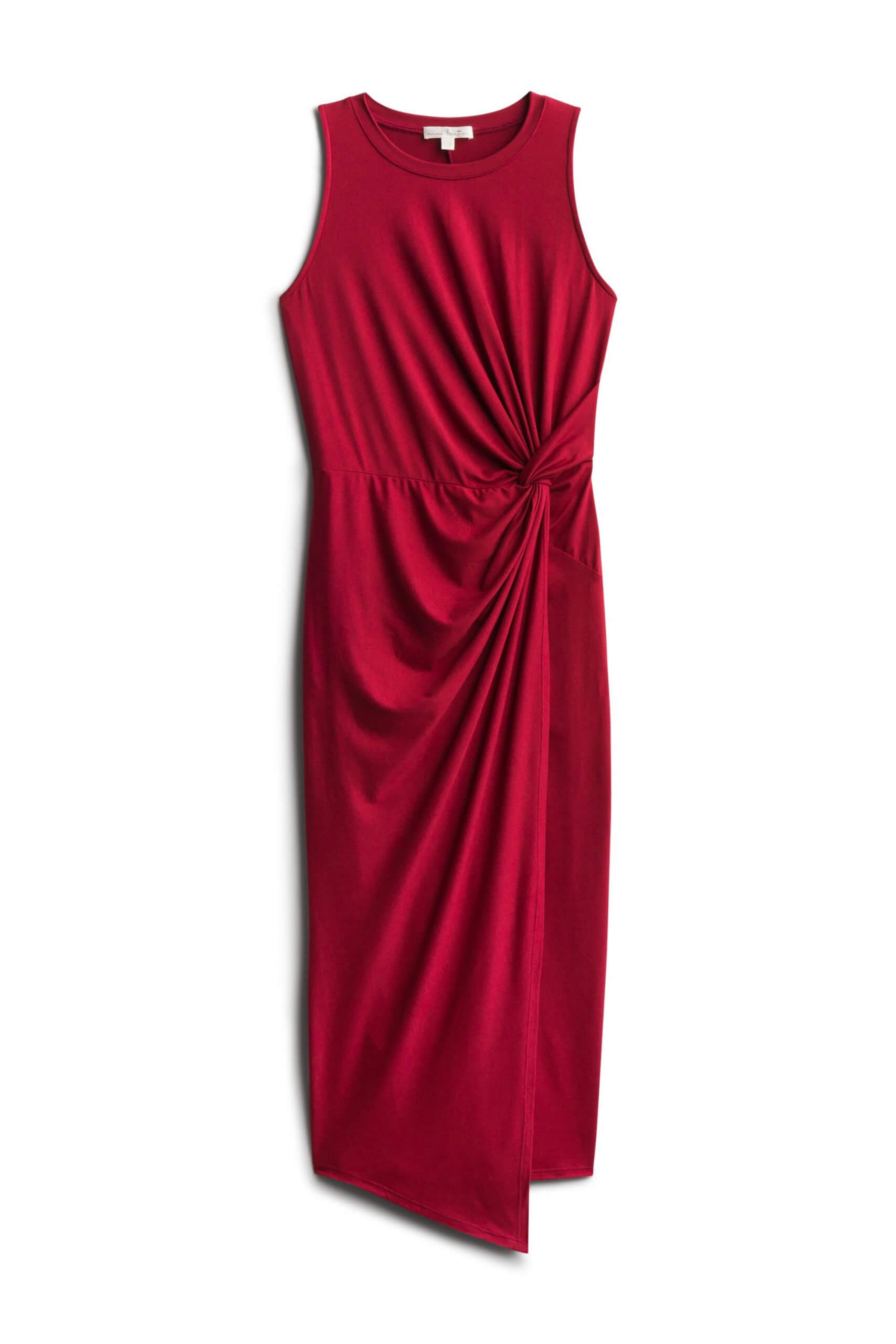 Stitch Fix Women's burgundy midi dress.