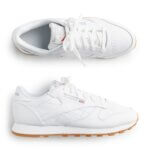 Stitch Fix women’s white lace-up sneakers.