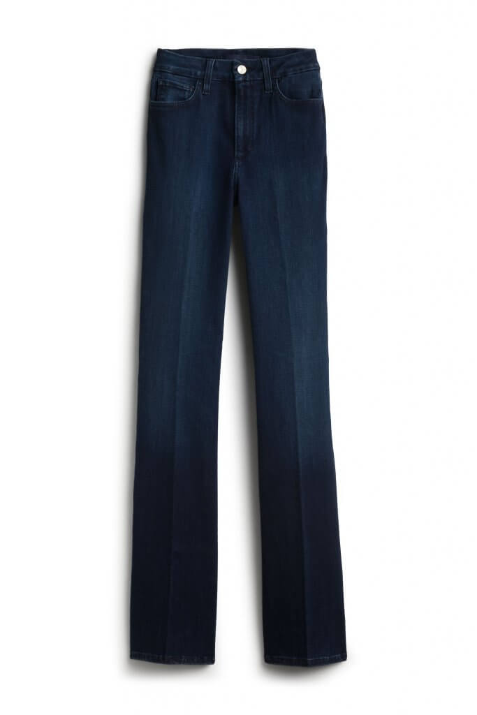 Stitch Fix best jeans featuring dark wash bootcut jeans.