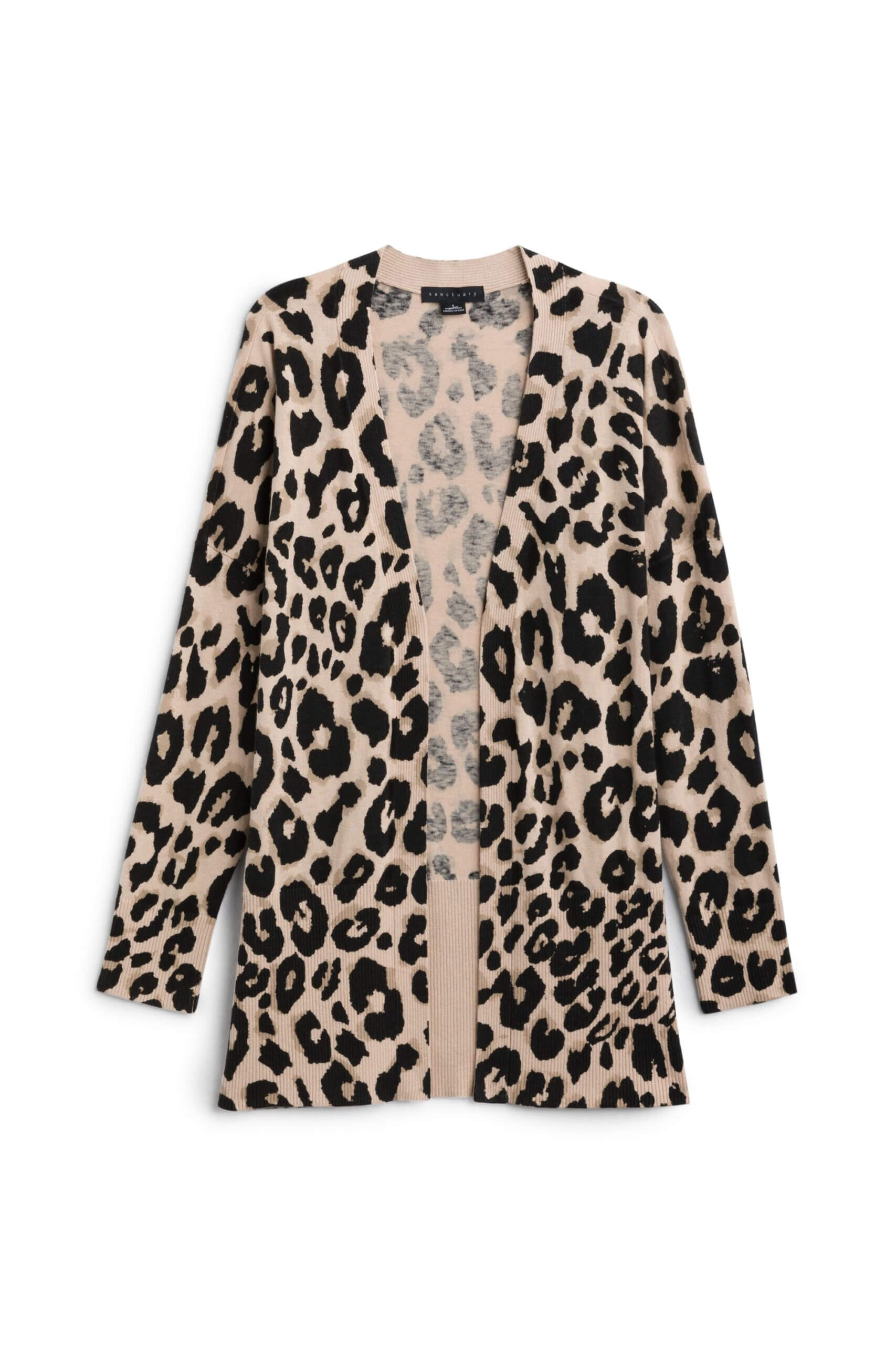 Stitch Fix Women's animal-print cardigan.