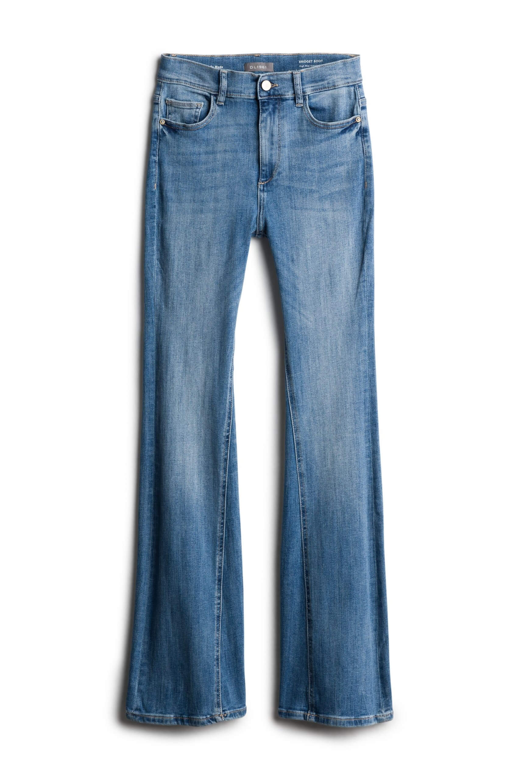 Stitch Fix women’s blue flare jeans.