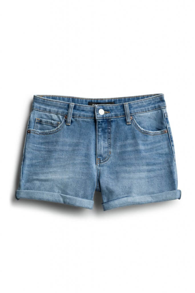 Stitch Fix women’s cuffed denim shorts.