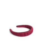 Stitch Fix women’s burgundy ruched headband.
