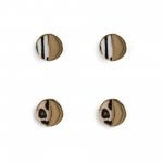 Stitch Fix women’s set of zebra-print and leopard-print stud earrings.