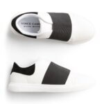 Stitch Fix Women’s white and black sneakers.