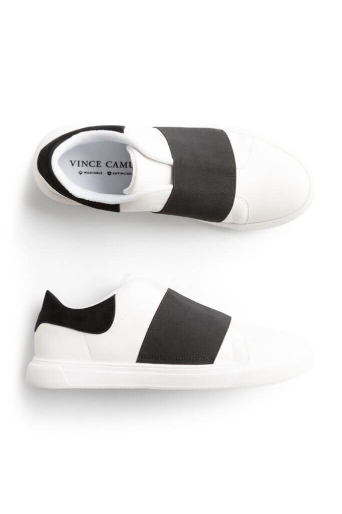 Stitch Fix Women’s white and black sneakers.