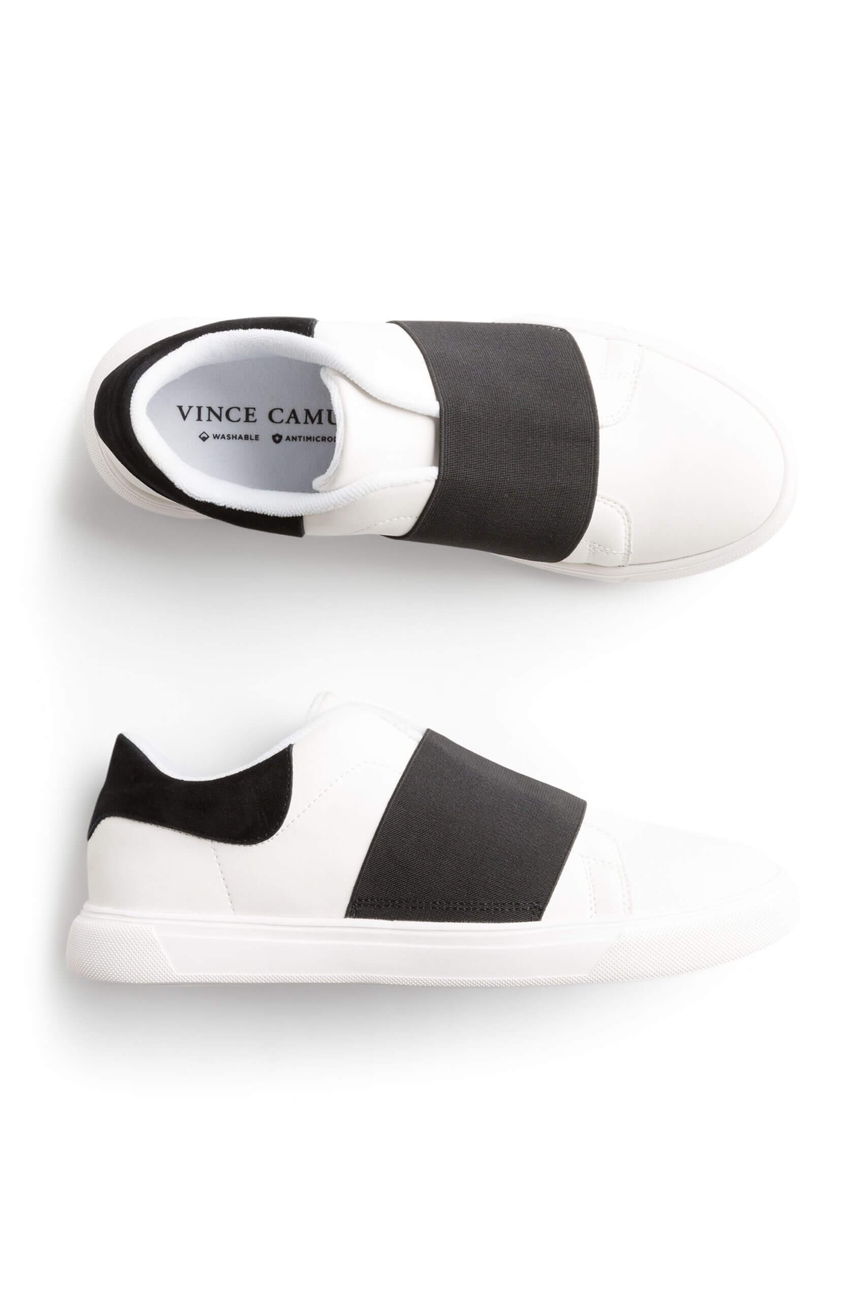 Stitch Fix Women’s white and black sneakers.